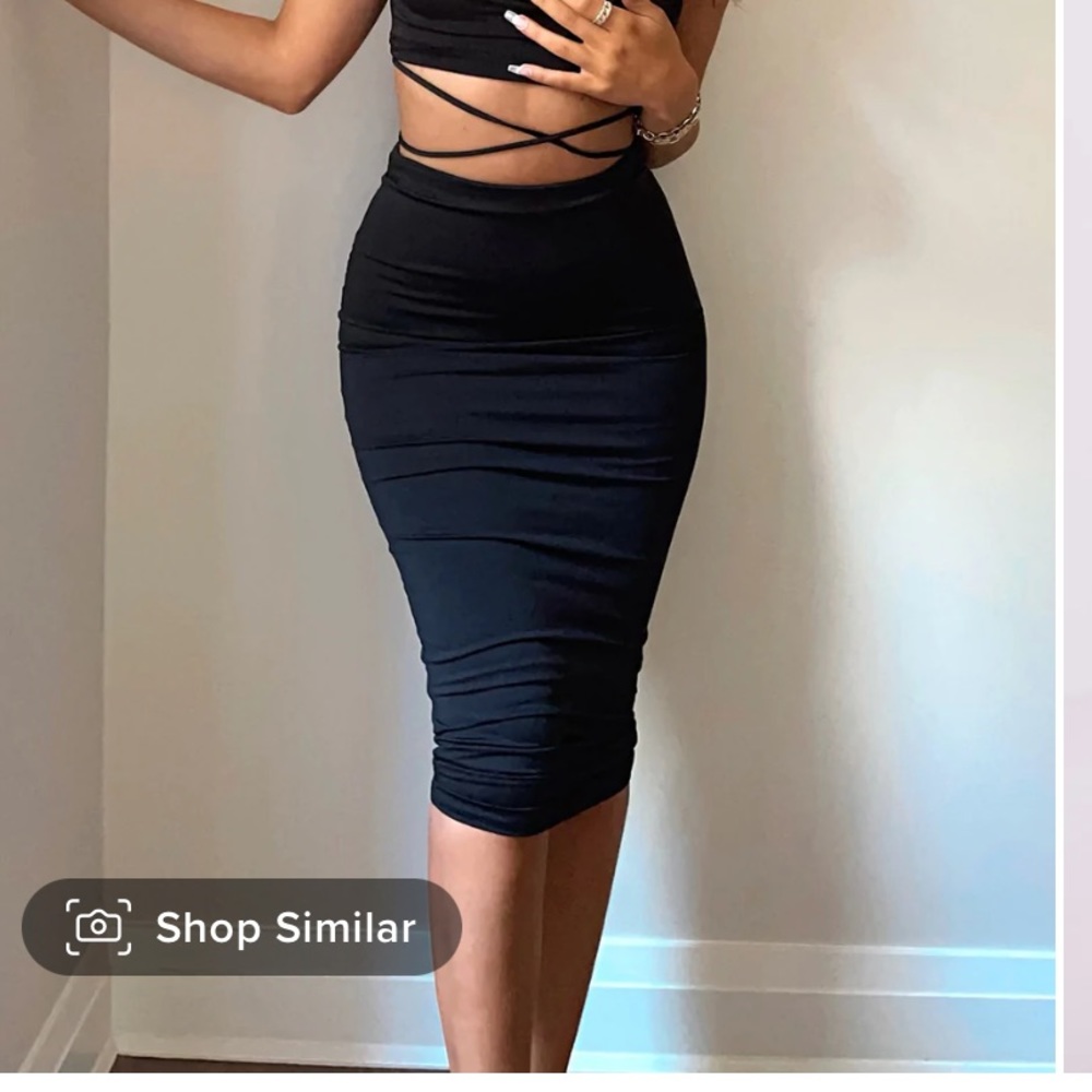 Two skirts for sell! One brown and one black. $60 for both